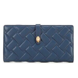 Kurt Geiger London Kensington Soft Woven Leather Wallet NWT
